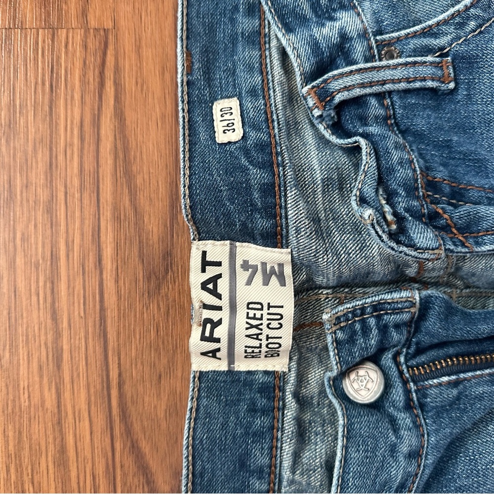 Ariat Blue Denim Relaxed Jeans